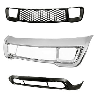 TruParts® - 3-Piece (Front Lower Bumper Cover, Front Bumper Grille, Grille Frame) (Standard Line)