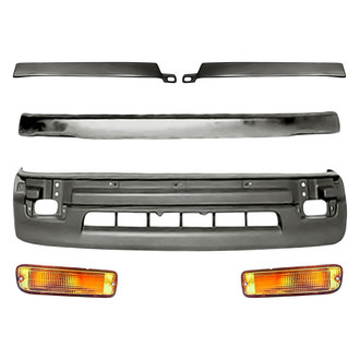 TruParts® - 6-Piece (Front Bumper Cover, Front Bumper Face Bar, Front Driver and Passenger Side Turn Signal/Parking Light, Front Inner and Outer Bumper Filler) (Standard Line)