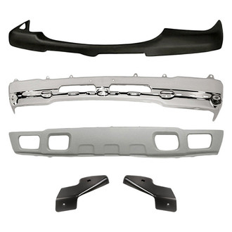 TruParts® - 5-Piece (Front Upper Bumper Cover, Front Bumper Face Bar, Front Bumper Air Deflector, Front Inner and Outer Bumper Bracket) (Standard Line)
