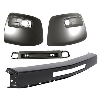 TruParts® - 4-Piece (Front Bumper Face Bar, Front Bumper Air Deflector, Front Inner and Outer Bumper End) (Standard Line)