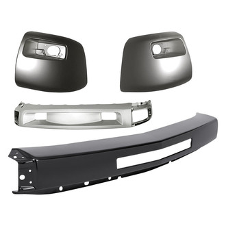 TruParts® - 4-Piece (Front Bumper Face Bar, Front Bumper Deflector, Front Inner and Outer Bumper End) (Standard Line)