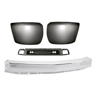 TruParts® - 4-Piece (Front Bumper Face Bar, Front Bumper Air Deflector, Front Inner and Outer Bumper End) (Standard Line)