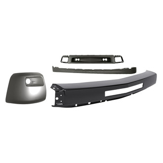 TruParts® - 4-Piece (Front Bumper Face Bar, Front Bumper Air Deflector, Front Bumper Deflector Extension, Front Driver Side Bumper End) (Standard Line)
