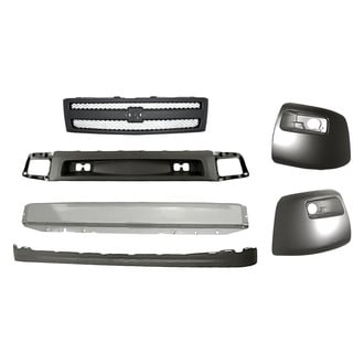 TruParts® - 6-Piece (Grille, Front Bumper Reinforcement, Front Bumper Air Deflector, Front Bumper Deflector Extension, Front Inner and Outer Bumper End) (Standard Line)