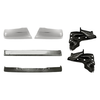 TruParts® - 6-Piece (Front Bumper Face Bar, Rear Bumper, Rear Inner and Outer Bumper Cover Support, Rear Inner and Outer Bumper End) (Standard Line)