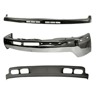 TruParts® - 3-Piece (Front Bumper Face Bar, Front Bumper Air Deflector, Front Upper Bumper Valance) (Standard Line)