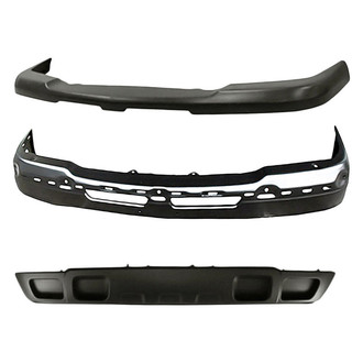 TruParts® - 3-Piece (Front Upper Bumper Cover, Front Bumper Face Bar, Front Bumper Air Deflector) (Standard Line)