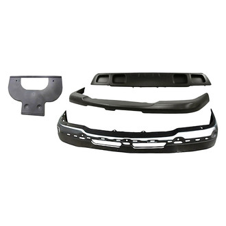 TruParts® - 4-Piece (Front Upper Bumper Cover, Front Bumper Face Bar, Front Bumper Air Deflector, Front License Plate Bracket w/o Mounting Hardware) (Standard Line)