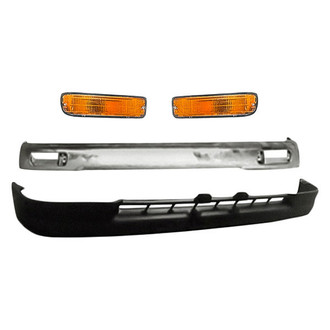 TruParts® - 4-Piece (Front Bumper, Front Bumper Valance, Front Driver and Passenger Side Turn Signal/Parking Light) (Standard Line)