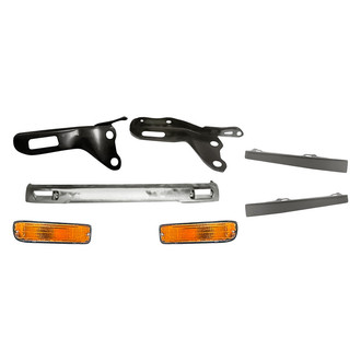 TruParts® - 7-Piece (Front Bumper, Front Driver and Passenger Side Bumper Bracket, Front Driver and Passenger Side Turn Signal/Parking Light, Front Inner and Outer Bumper To Grille Filler) (Standard Line)