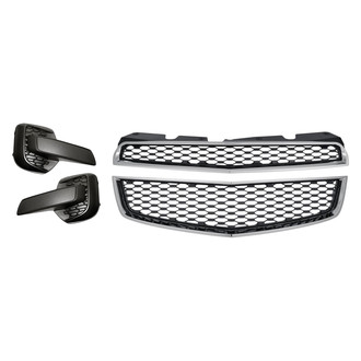 TruParts® - 4-Piece (Upper and Lower Grille, Front Inner and Outer Fog Light Cover) (Standard Line)