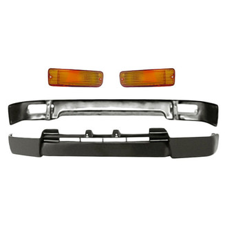 TruParts® - 4-Piece (Front Bumper Face Bar, Front Bumper Valance, Front Driver and Passenger Side Turn Signal/Parking Light) (Standard Line)