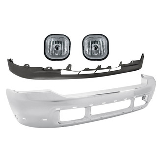 TruParts® - 4-Piece (Front Bumper Face Bar, Front Lower Bumper Valance, Driver and Passenger Side Fog Light) (Standard Line)