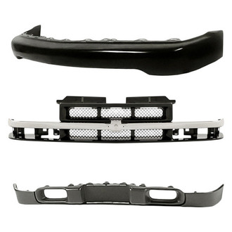 TruParts® - 3-Piece (Grille, Front Bumper Face Bar, Front Bumper Air Deflector) (Standard Line)