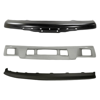 TruParts® - 3-Piece (Front Lower Bumper Cover, Front Bumper, Front Bumper Air Deflector) (Standard Line)