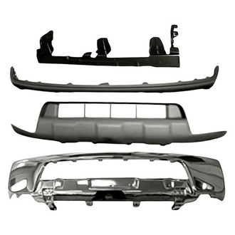 TruParts® - 4-Piece (Front Bumper Face Bar, Front Upper and Lower Bumper Cover, Front Upper Bumper Reinforcement) (Standard Line)