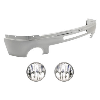 TruParts® - 3-Piece (Front Bumper Face Bar, Driver and Passenger Side Fog Light) (Standard Line)