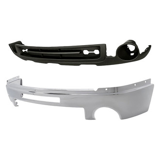 TruParts® - 2-Piece (Front Bumper Face Bar, Front Lower Bumper Cover) (Standard Line)