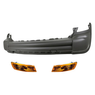 TruParts® - 3-Piece (Front Bumper Cover, Front Driver and Passenger Side Turn Signal/Parking Light) (Standard Line)