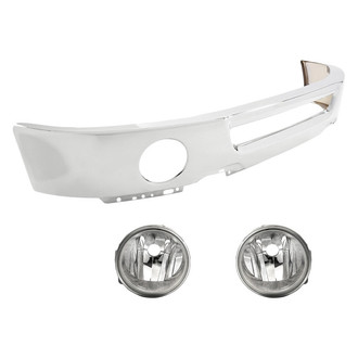 TruParts® - 3-Piece (Front Bumper Face Bar, Driver and Passenger Side Fog Light) (Standard Line)