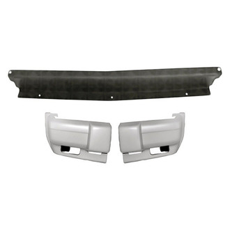TruParts® - 3-Piece (Front Bumper Air Deflector, Front Inner and Outer Bumper End) (Standard Line)
