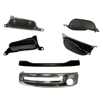 TruParts® - 6-Piece (Front Upper Bumper Cover, Front Bumper Face Bar, Front Upper and Lower Inner and Outer Bumper Cover Bracket) (Standard Line)