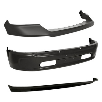 TruParts® - 3-Piece (Front Upper Bumper Cover, Front Bumper Face Bar, Front Bumper Air Deflector) (Standard Line)
