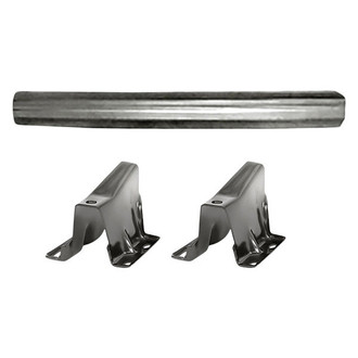 TruParts® - 2-Piece (Rear Bumper, Rear Driver Side / Passenger Side Bumper Bracket) (Standard Line)