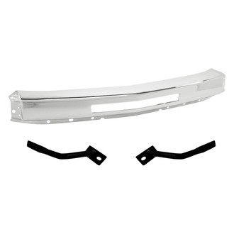 TruParts® - 3-Piece (Front Bumper Face Bar, Front Driver Side Passenger Side Bumper Impact Bar Brace) (Standard Line)