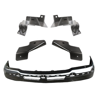 TruParts® - 5-Piece (Front Bumper Face Bar, Front Inner and Outer Bumper Bracket, Front Inner and Outer Bumper Reinforcement Bar Brace) (Standard Line)
