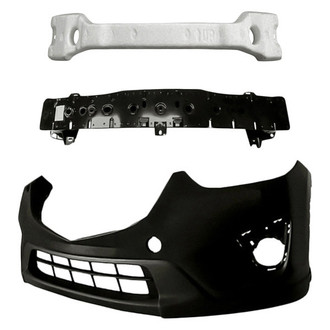 TruParts® - 3-Piece (Front Bumper Cover, Front Bumper Reinforcement, Front Bumper Absorber) (Standard Line)