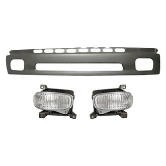 TruParts® - 3-Piece (Front Lower Bumper Face Bar, Driver and Passenger Side Fog Light) (Standard Line)