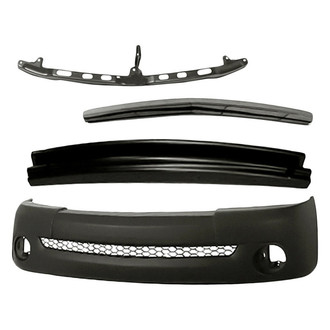 TruParts® - 4-Piece (Front Bumper Cover, Front Bumper Reinforcement, Front Bumper Cover Molding, Front Upper Bumper Cover Retainer) (Standard Line)