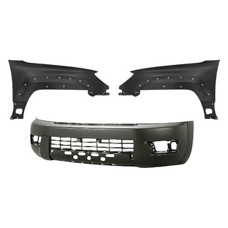 TruParts® - 3-Piece (Front Bumper Cover, Front Driver and Passenger Side Fender) (Standard Line)