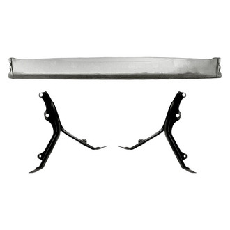 TruParts® - 3-Piece (Rear Bumper Face Bar, Rear Inner and Outer Bumper Bracket) (Standard Line)