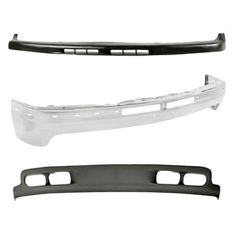 TruParts® - 3-Piece (Front Bumper Face Bar, Front Bumper Air Deflector, Front Upper Bumper Valance) (Standard Line)