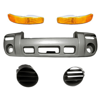 TruParts® - 5-Piece (Front Bumper Cover, Front Inner and Outer Fog Light Cover, Front Driver and Passenger Side Turn Signal/Parking Light) (Standard Line)