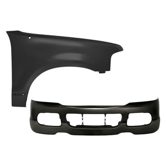 TruParts® - 2-Piece (Front Lower Bumper Cover, Front Passenger Side Fender) (Standard Line)