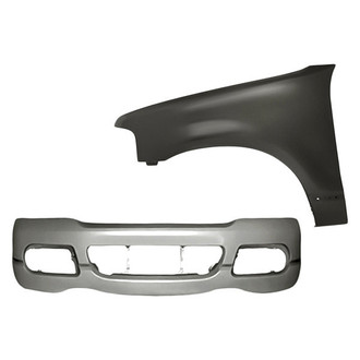 TruParts® - 2-Piece (Front Bumper Cover, Front Driver Side Fender) (Standard Line)