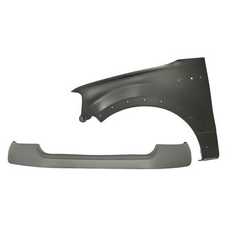 TruParts® - 2-Piece (Front Upper Bumper Cover, Front Driver Side Fender) (Standard Line)