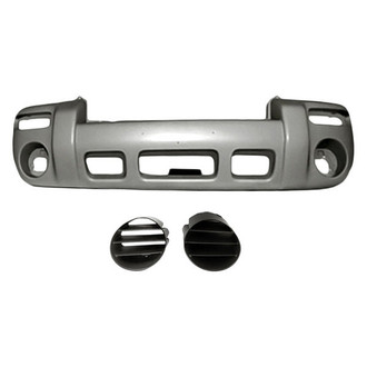 TruParts® - 3-Piece (Front Bumper Cover, Front Inner and Outer Fog Light Cover) (Standard Line)