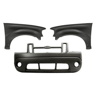 TruParts® - 3-Piece (Front Lower Bumper Cover, Front Driver and Passenger Side Fender) (Standard Line)
