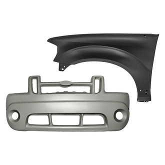 TruParts® - 2-Piece (Front Bumper Cover, Front Driver Side Fender) (Standard Line)