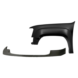TruParts® - 2-Piece (Front Upper Bumper Cover, Front Driver Side Fender) (Standard Line)
