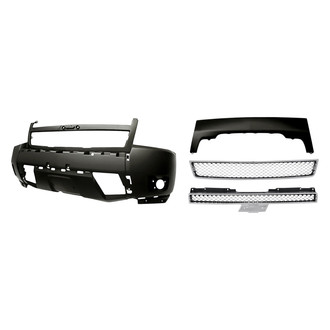 TruParts® - 4-Piece (Front Lower Bumper Cover, Upper and Lower Grille) (Standard Line)