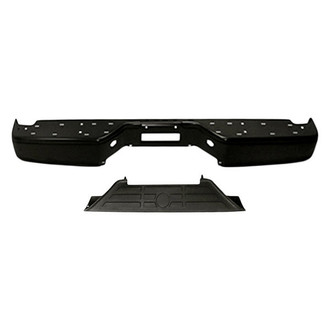 TruParts® - 2-Piece (Rear Bumper Face Bar, Rear Center Bumper Step Pad) (Standard Line)