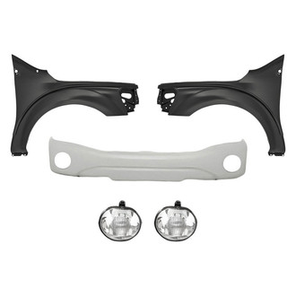 TruParts® - 5-Piece (Front Bumper Cover, Front Driver and Passenger Side Fender, Driver and Passenger Side Fog Light) (Standard Line)