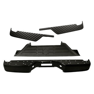 TruParts® - 4-Piece (Rear Bumper Face Bar, Rear Center Inner and Outer Bumper Step Pad) (Standard Line)