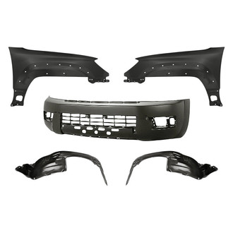 TruParts® - 5-Piece (Front Bumper Cover, Front Driver and Passenger Side Fender, Front Driver and Passenger Side Fender Liner) (Standard Line)