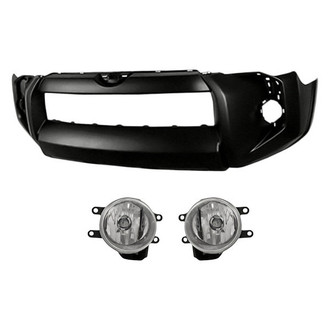 TruParts® - 3-Piece (Front Bumper Cover, Driver and Passenger Side Fog Light) (Standard Line)